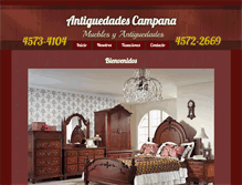 Tablet Screenshot of antiguedadescampana.com.ar